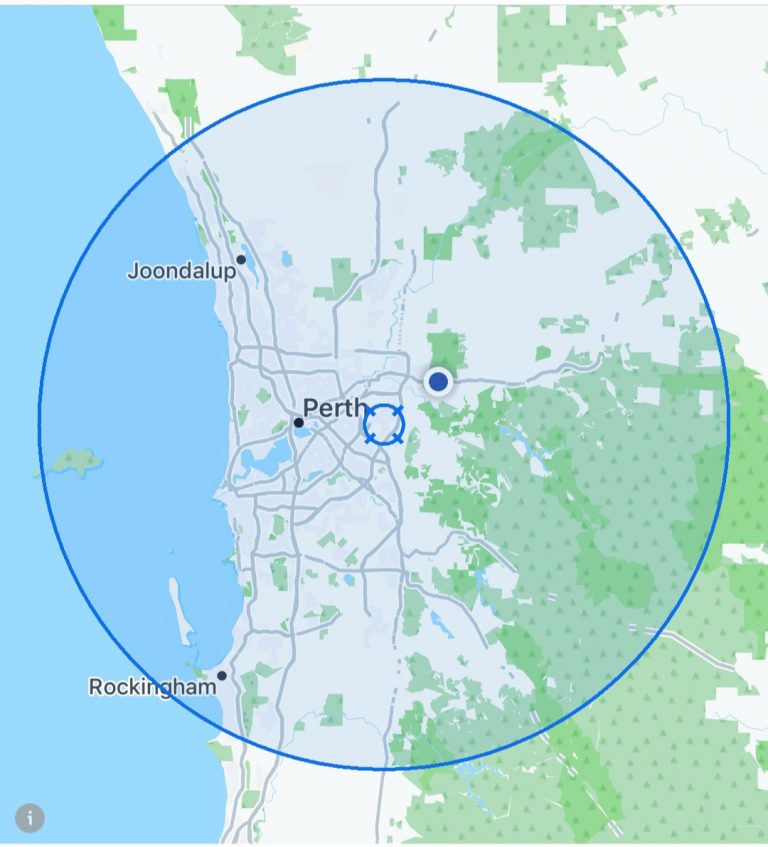 Perth, WA | Mylestone Design | Map